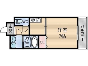 ブロッサム茨木の物件間取画像